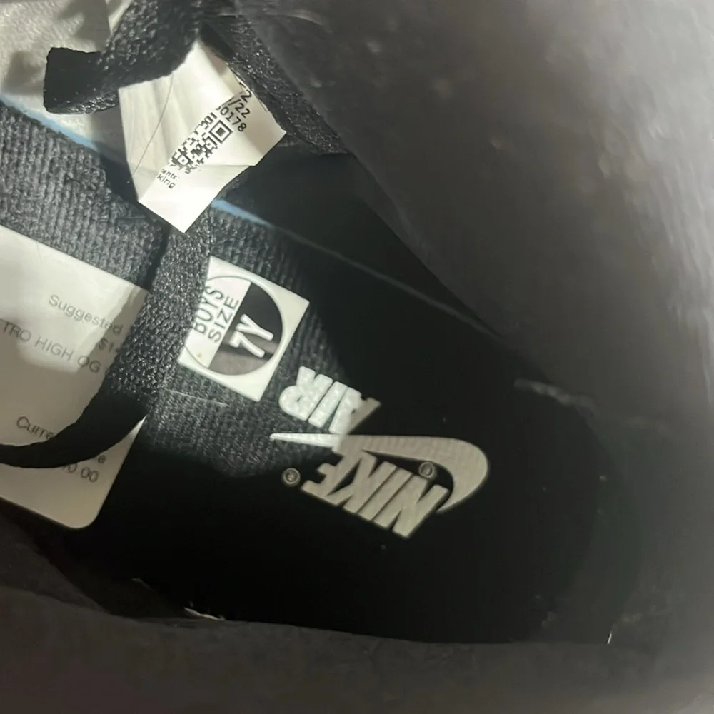 Nike Air Jordan 1 Retro High OG White Cement - Picture 5 of 7